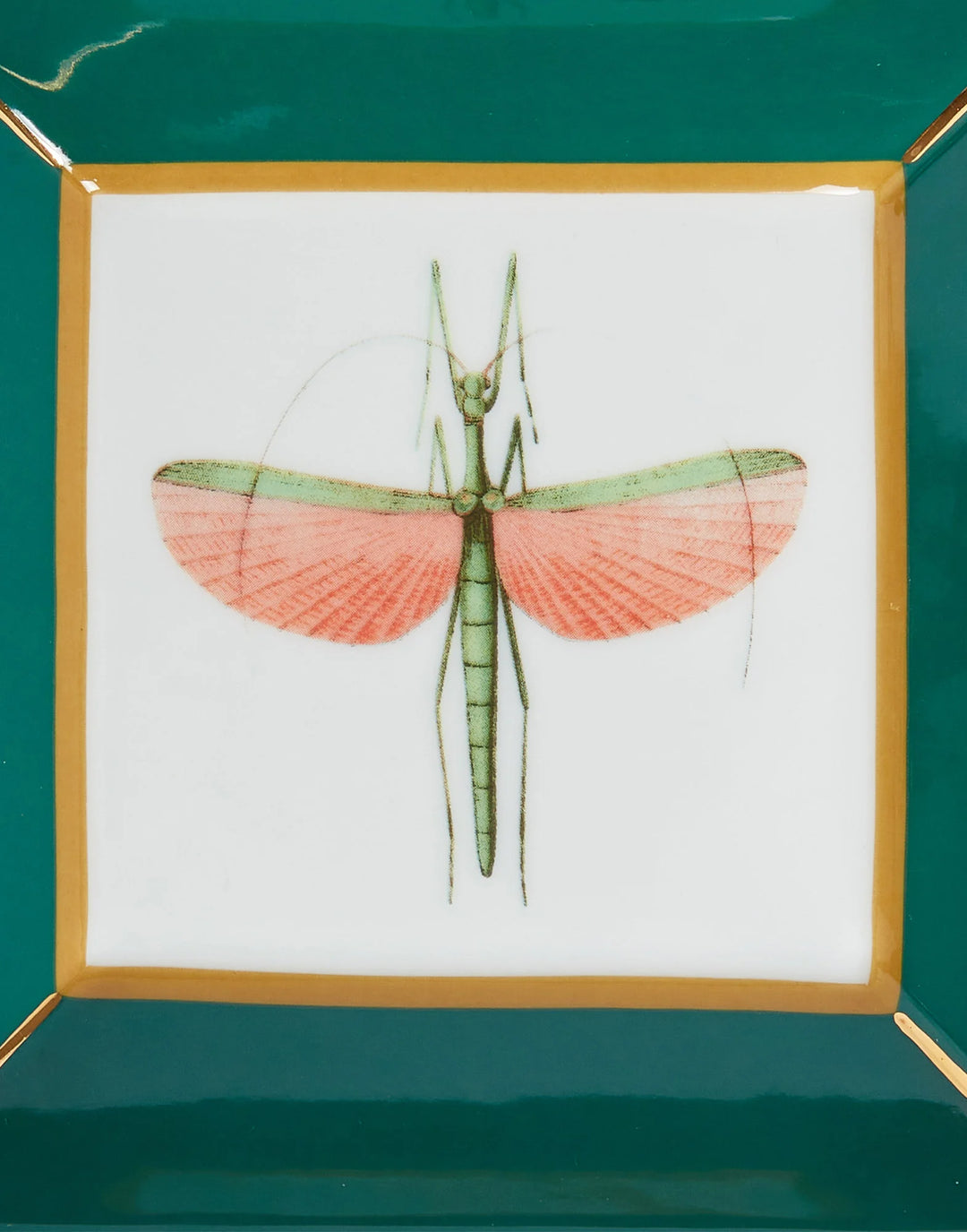 Libellula Green Trinket Tray