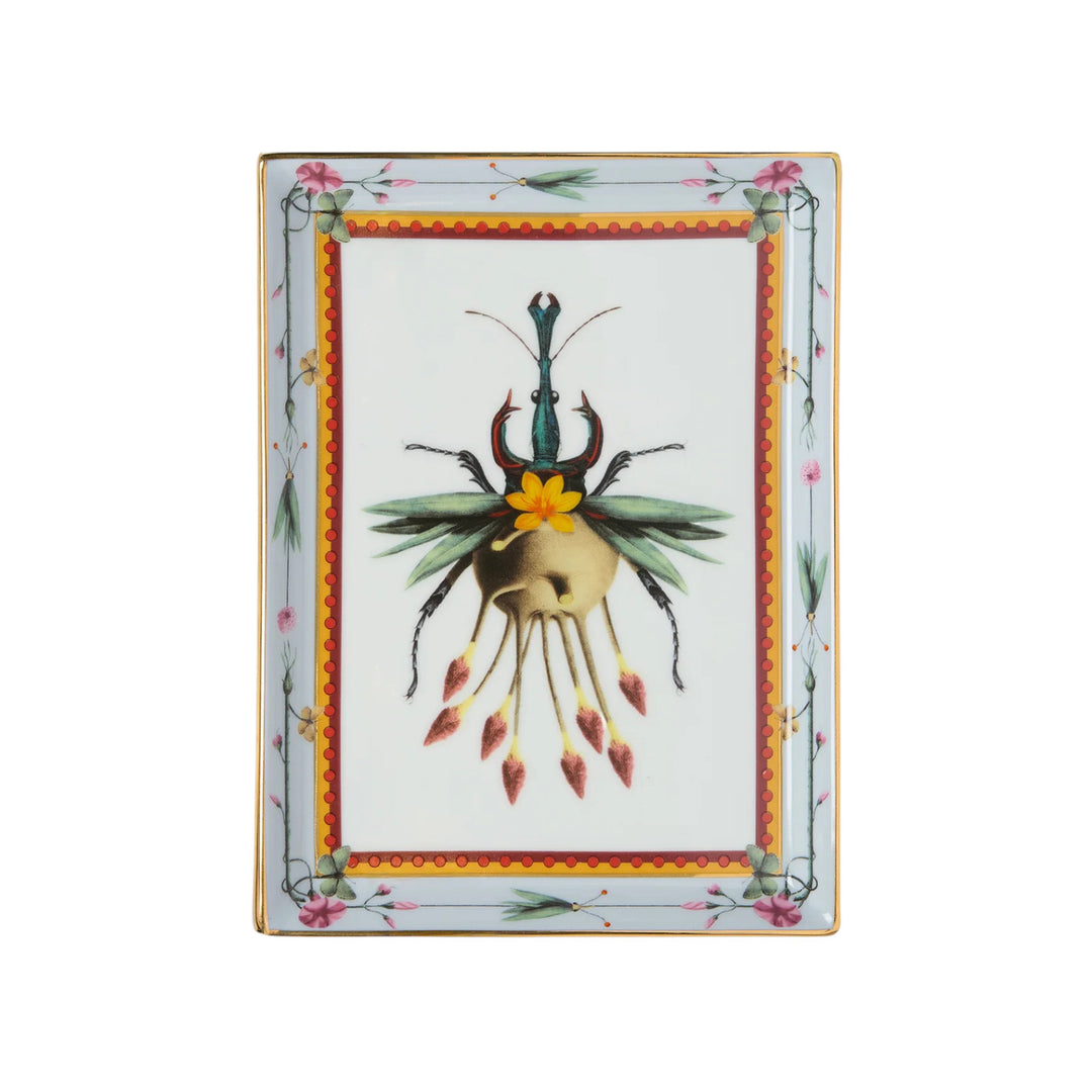 Leafbug Light Blue Trinket Tray