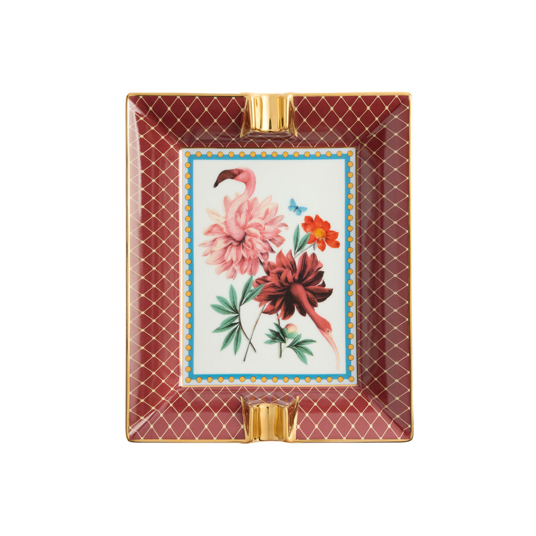 Birdbloom Bordeaux Ashtray