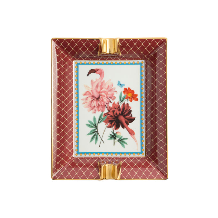 Birdbloom Bordeaux Ashtray