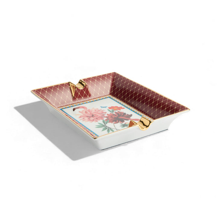 Birdbloom Bordeaux Ashtray