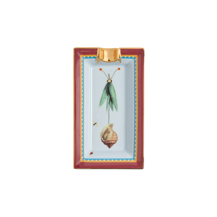 Leaftrail Light Blue Incense Holder