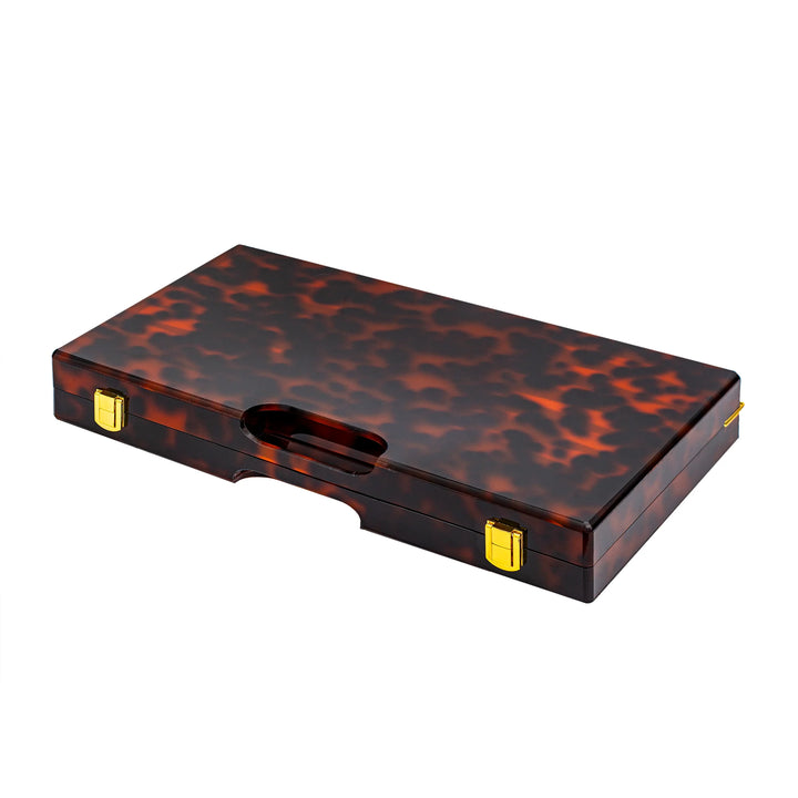 Tortoise Shell Backgammon, Home and Decor, Ileana Makri