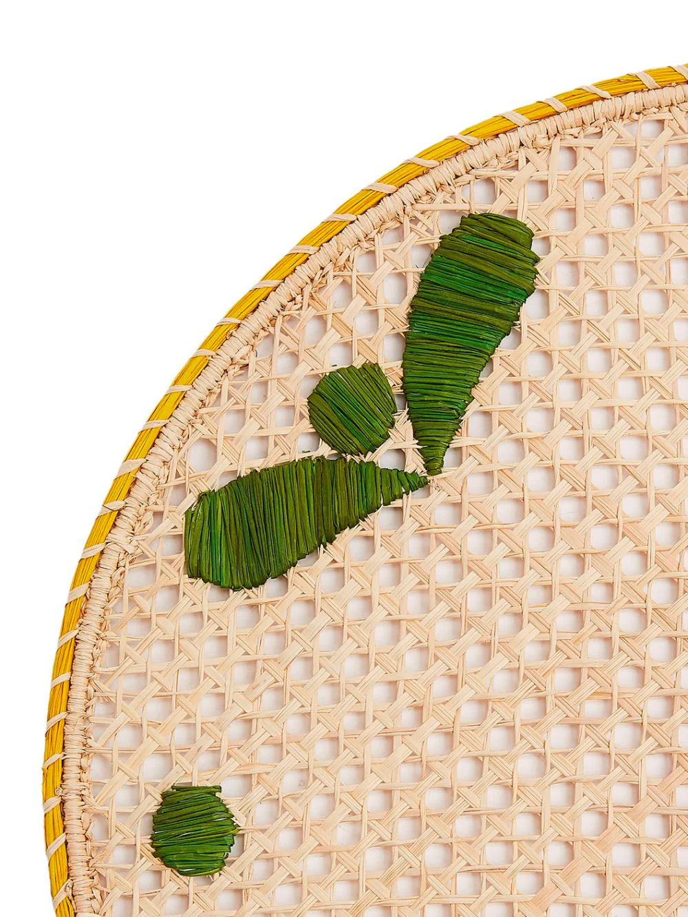 Raffia Placemats Green (Set of 2), Home and Decor, Ileana Makri