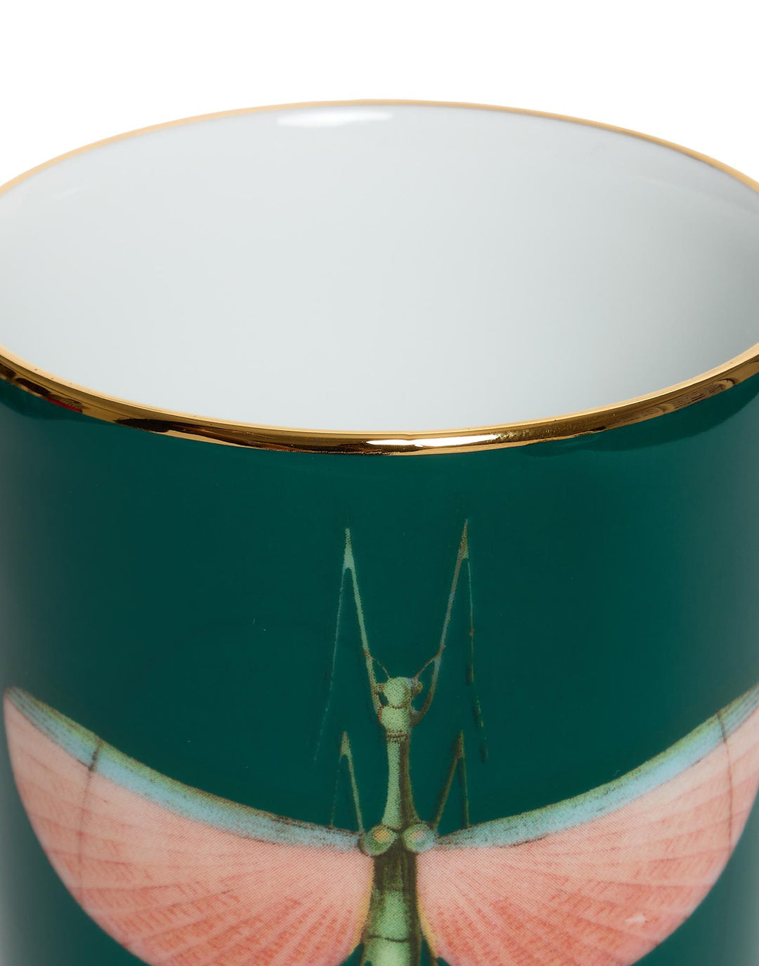 Libellula Green Decorative Cup