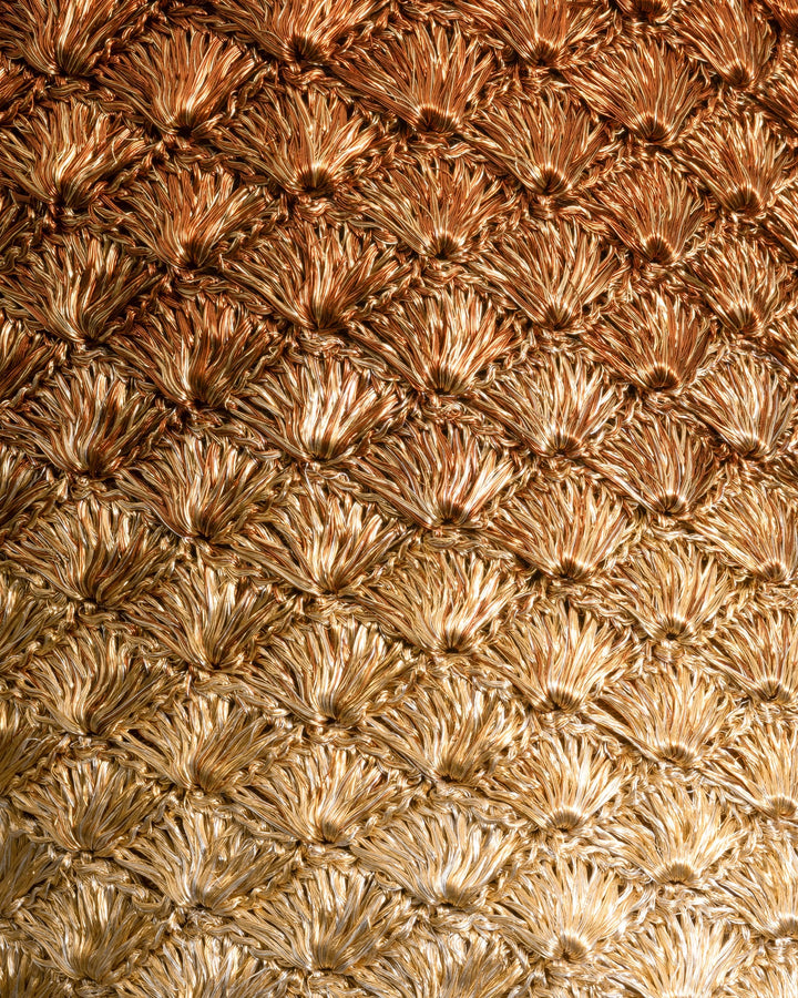Kaia Seashell Mochila Gold & Copper