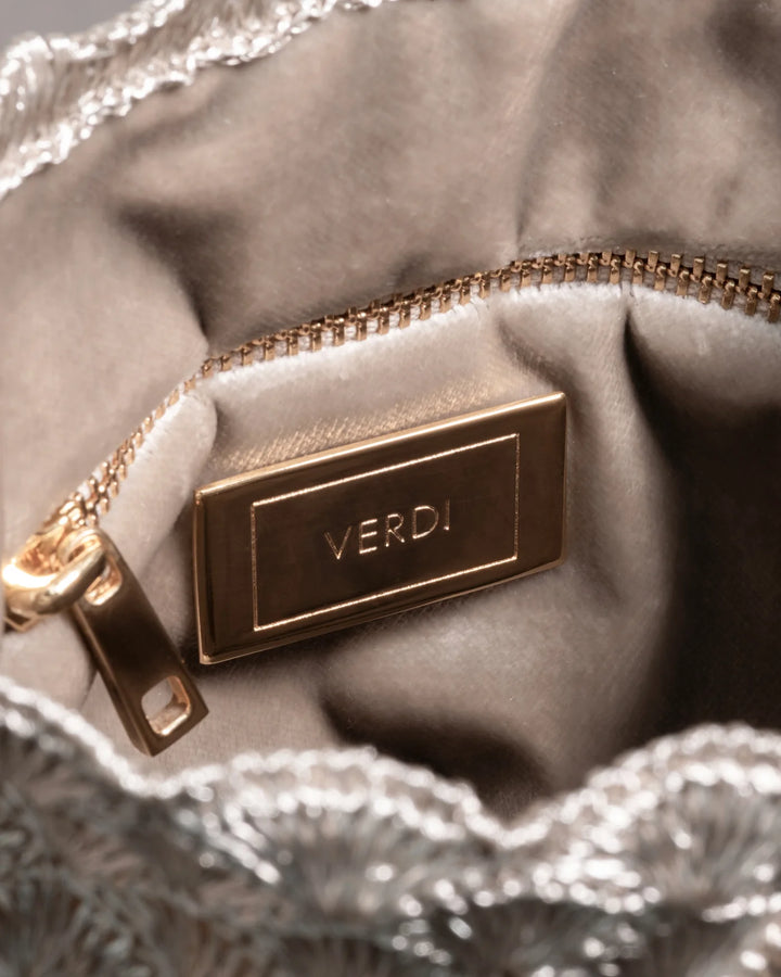 Kaia Seashell Mochila Silver & Gold