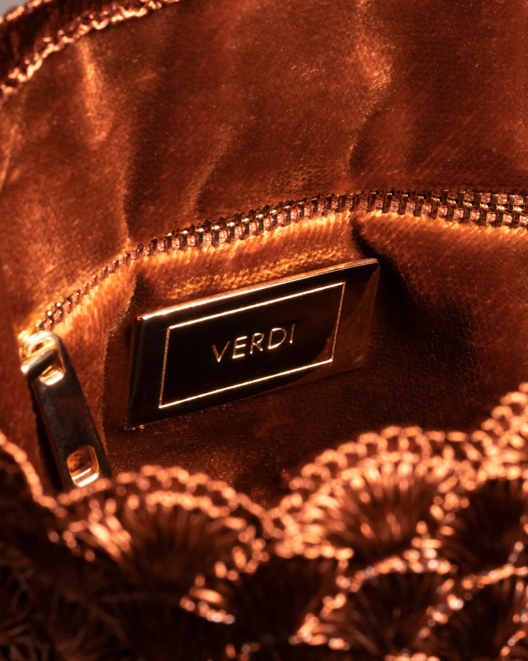 Kaia Seashell Mochila Rose Gold & Copper