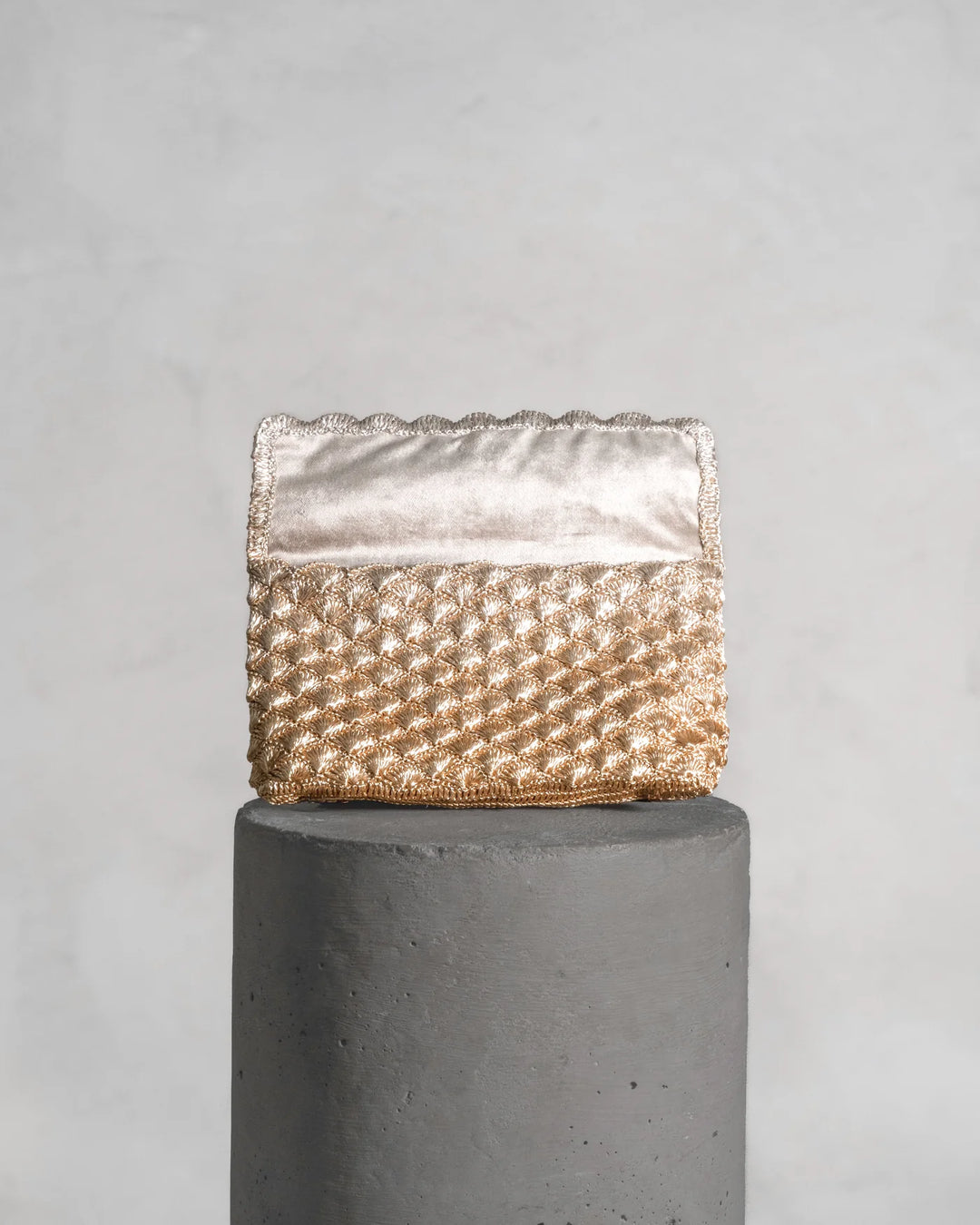 Kaia Clutch Gold & Silver
