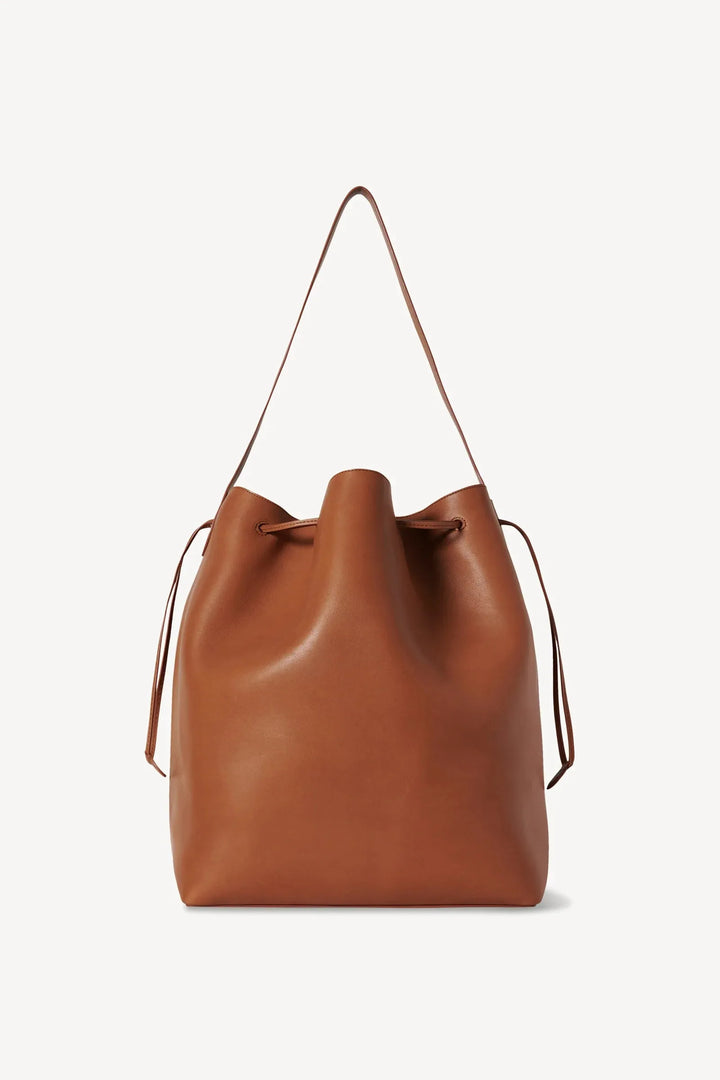 Belvedere Tote Bag in Brandy Leather