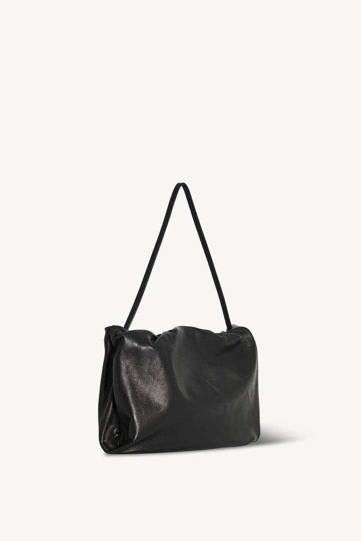 XL Bourse Bag in Black Leather, Bags, Ileana Makri, Handbags