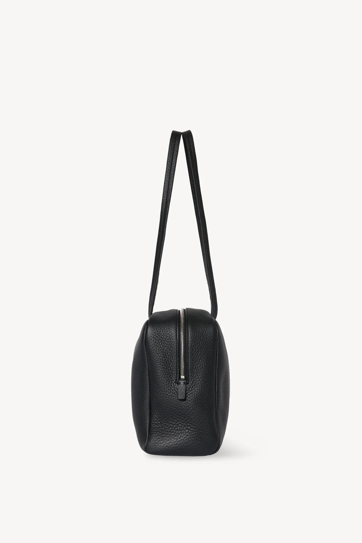 Astra Bowling Bag in Black Leather