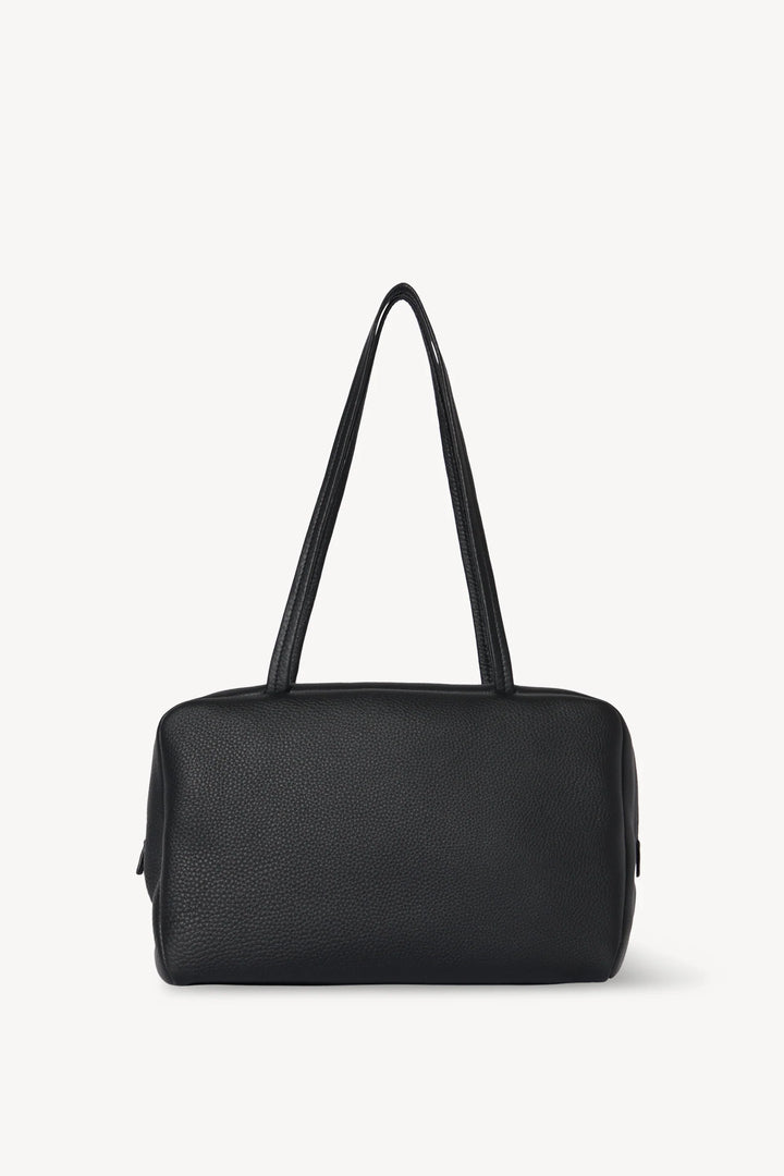 Astra Bowling Bag in Black Leather