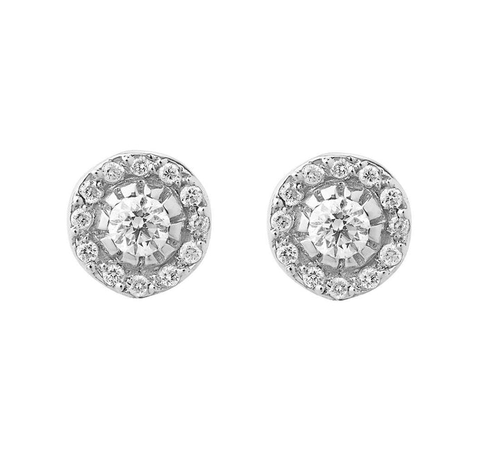 Solitaire Studs W-D-S