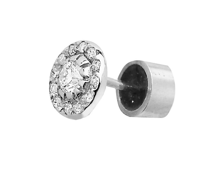 Solitaire Studs W-D-S