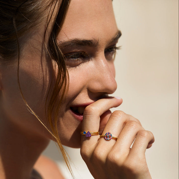 Tiny Eye Ring