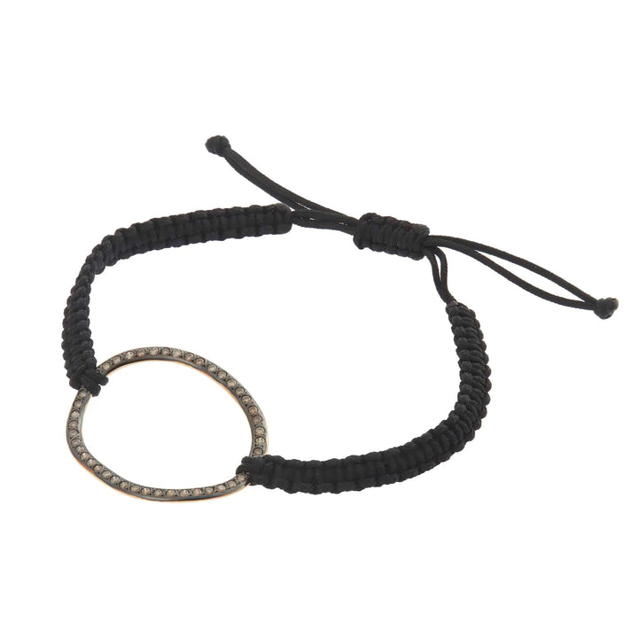 Again Link Cord Bracelet - Eye M Archive - Ileana Makri store