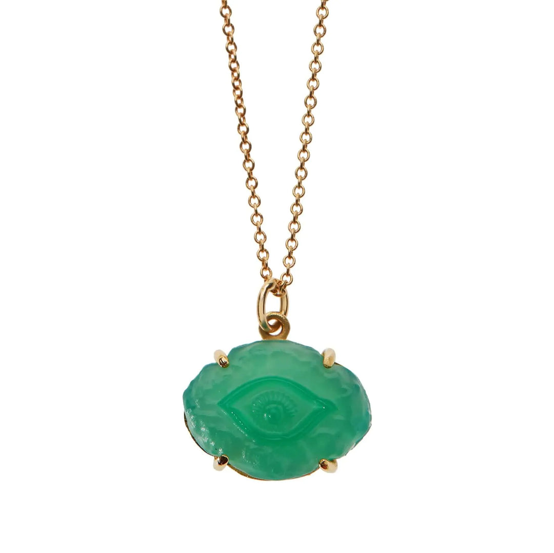 Agate Evil Eye - Exclusive - Ileana Makri store