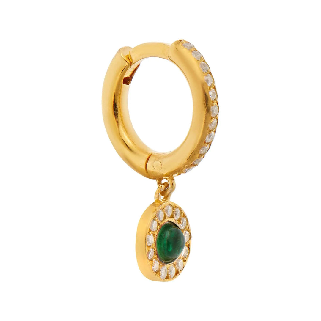 Agate Sun Midi Hoops - Eye M Celestial - Ileana Makri
