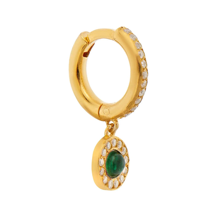 Agate Sun Midi Hoops - Eye M Celestial - Ileana Makri