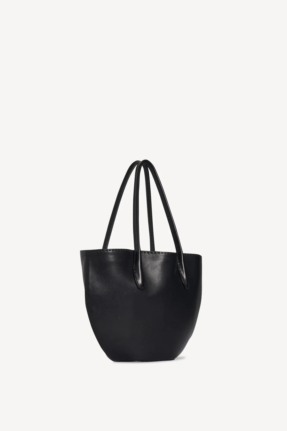 Alger Tote Bag in Black Brown - The Row - Ileana Makri