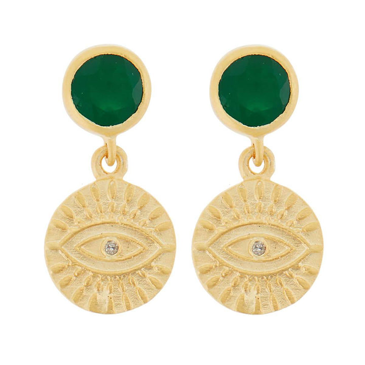 All Seeing Eye Earrings - Eye M Symbols - Ileana Makri