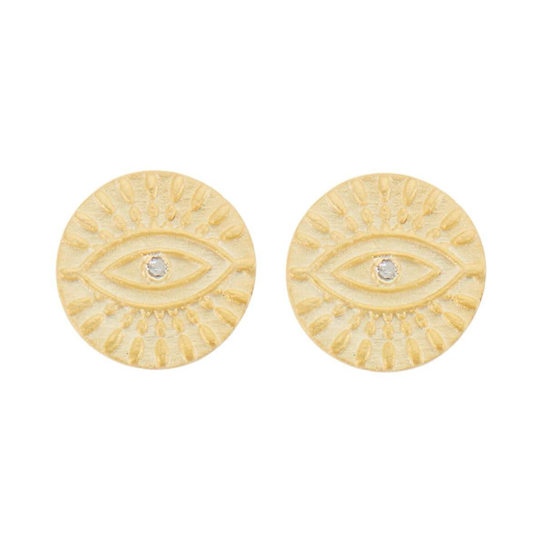 All Seeing Eye Studs - Eye M Symbols - Ileana Makri store