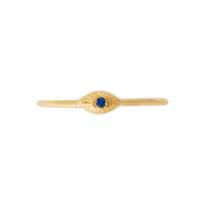 All Seeing Tiny Eye Ring - Eye M Symbols - Ileana Makri store