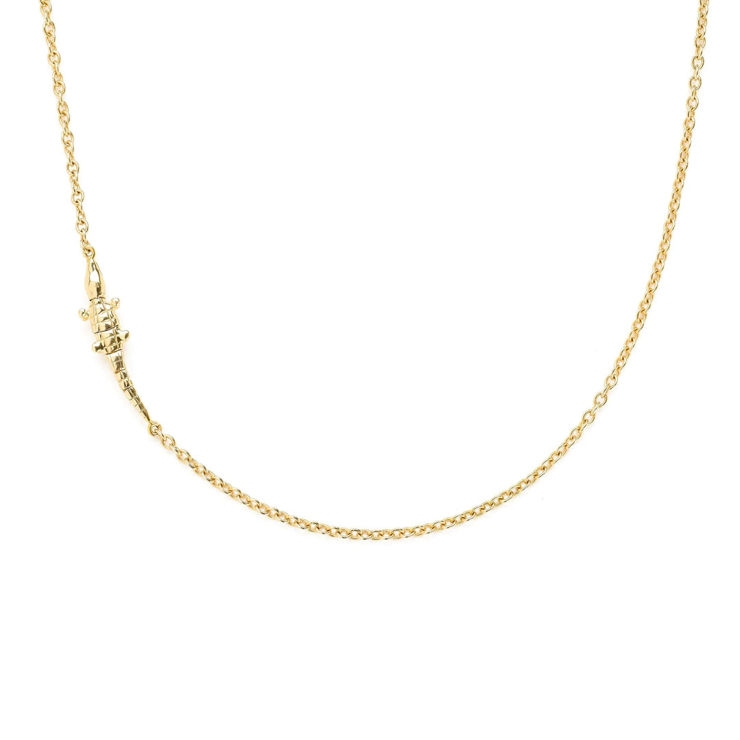 Alligator Chain Necklace - Bibi Van Der Velden - Ileana Makri