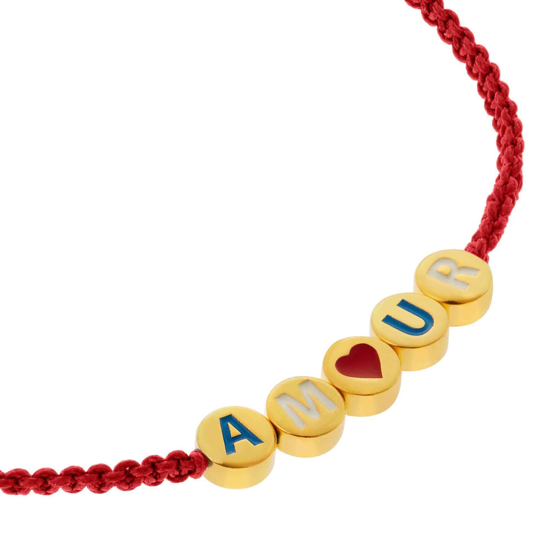 Amour Friendship Bracelet - Emily in Paris - Ileana Makri store