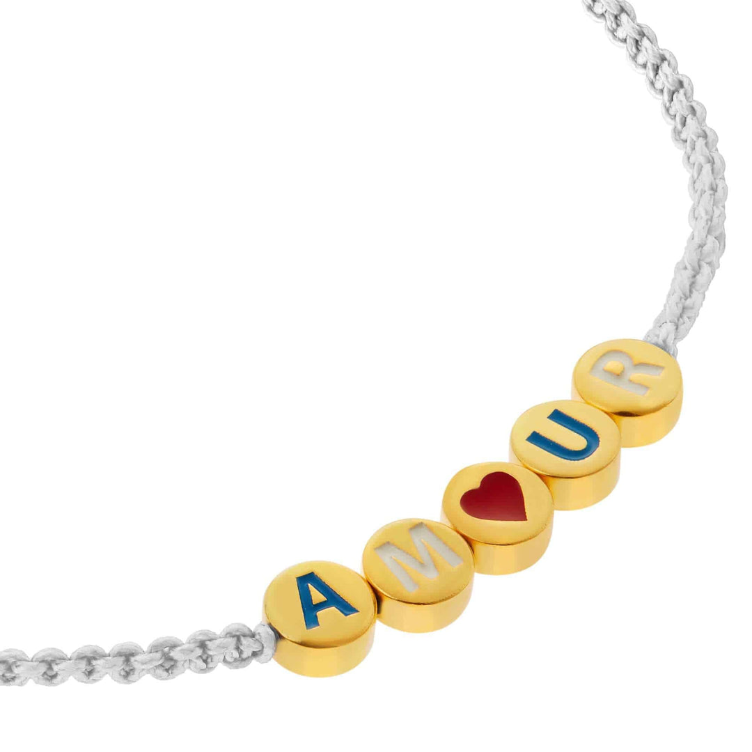Amour Friendship Bracelet - Emily in Paris - Ileana Makri store