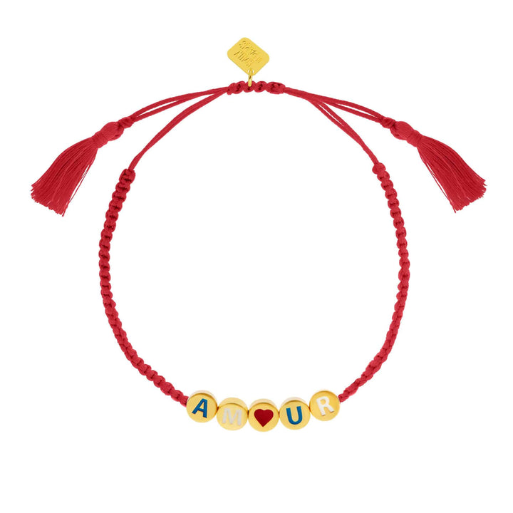 Amour Friendship Bracelet - Emily in Paris - Ileana Makri store