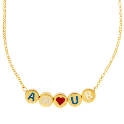 Amour Necklace - Emily in Paris - Ileana Makri store