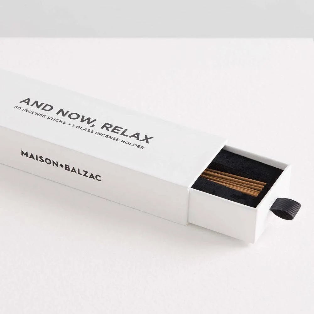 And Now Relax Black & Chapelle - Maison Balzac - Ileana Makri