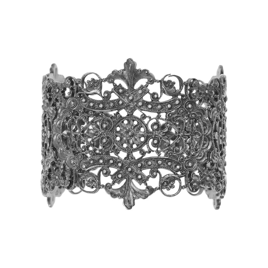 Antoinette Cuff Diamond Bracelet OX - Eye M Nostalgia - Ileana Makri