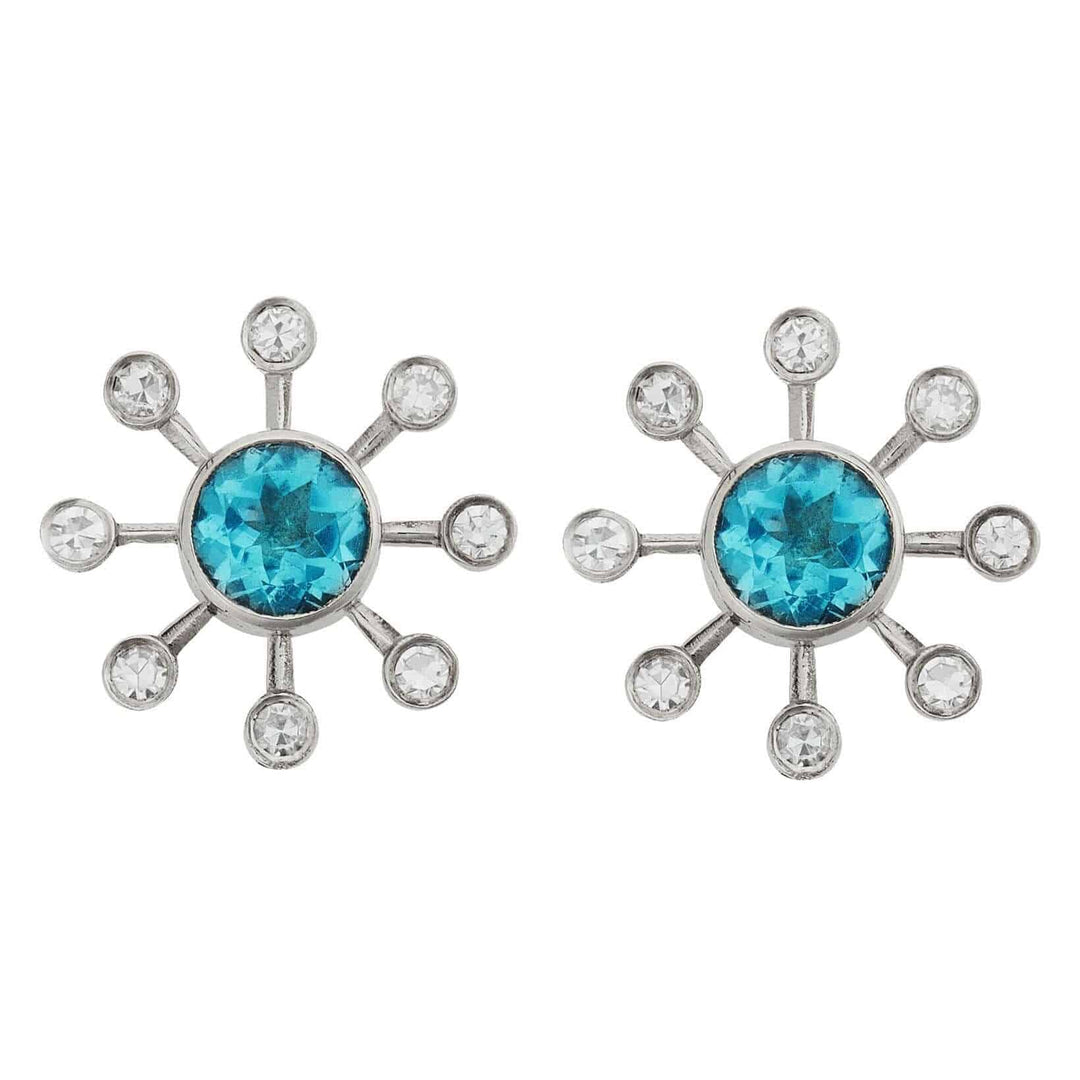 Apatite Blossom Studs - Florescence - Ileana Makri
