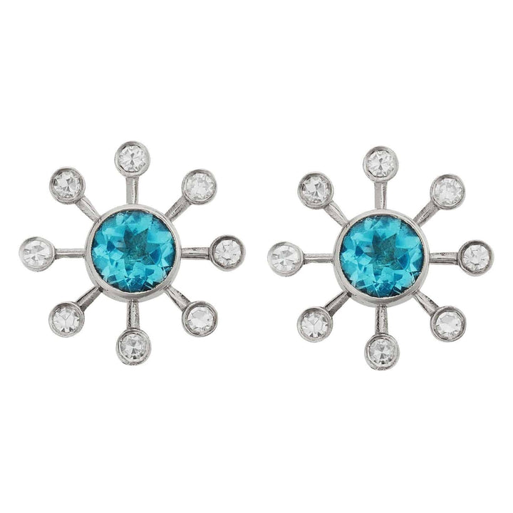 Apatite Blossom Studs - Florescence - Ileana Makri