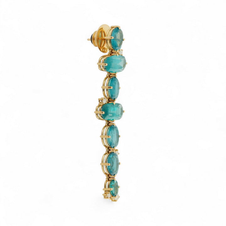 Apatite Breeze Earrings - One of a Kind - Ileana Makri