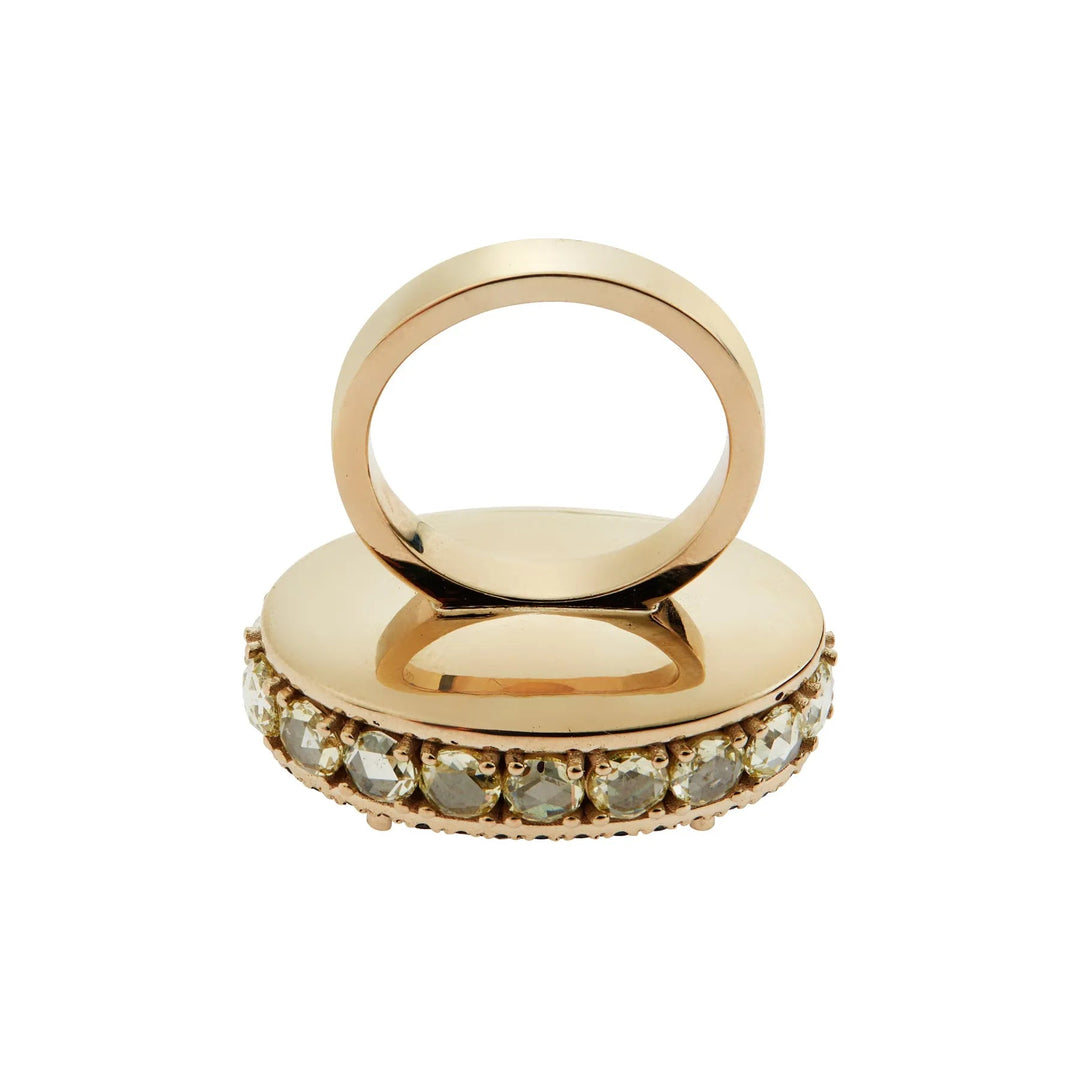 Apatite Ocean Ring - One of a Kind - Ileana Makri