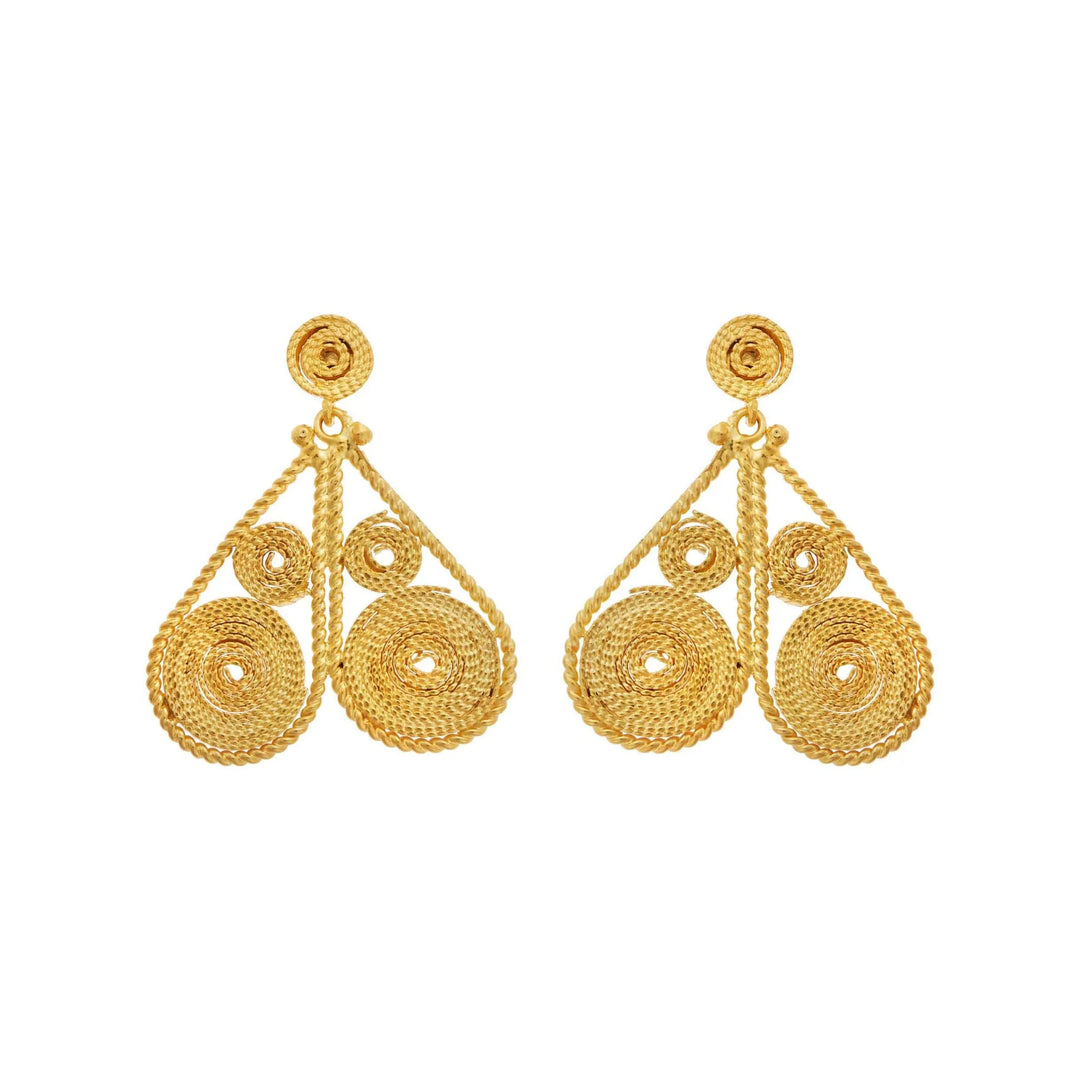 Artemis Earrings, IMZD-Earrings, Ileana Makri, Jewelry