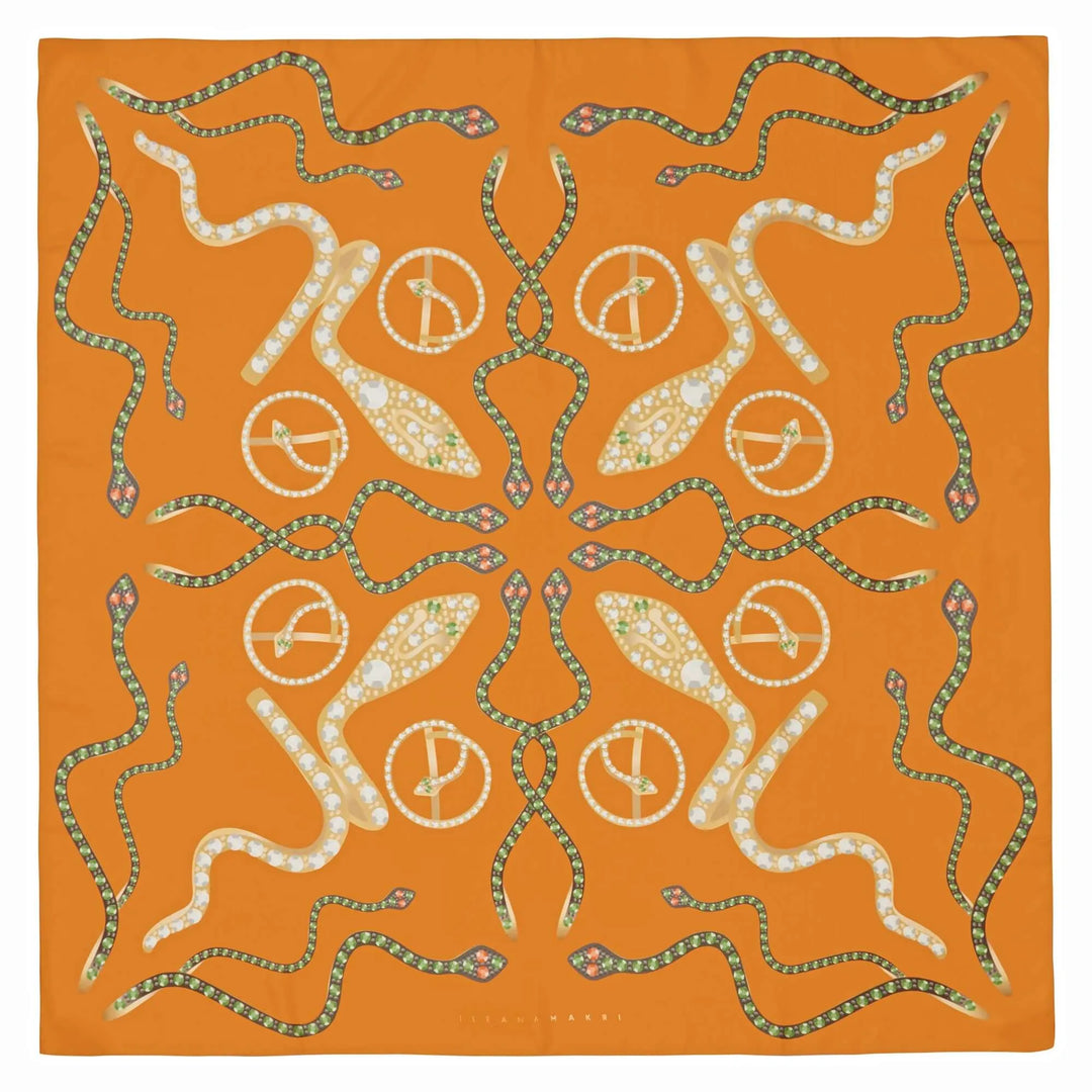 Artemis Silk Scarf - IM Accessories - Ileana Makri store