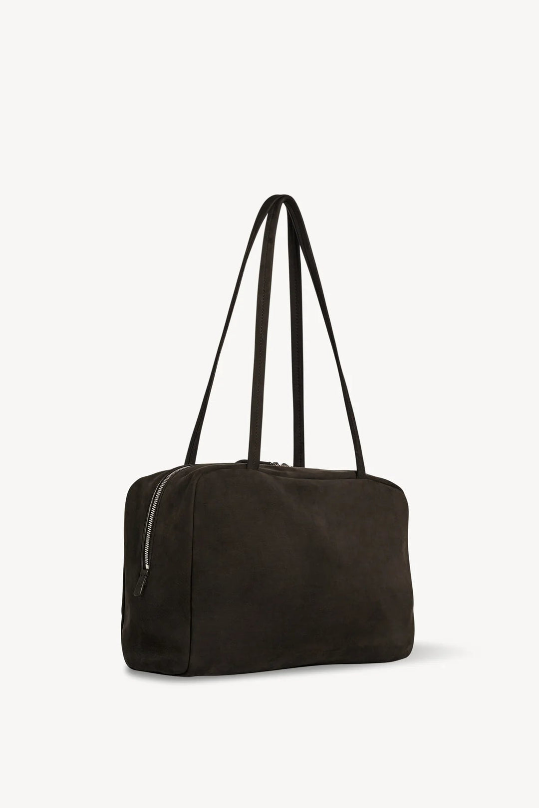 Astra Bowling Bag in Brown Nubuck - The Row - Ileana Makri