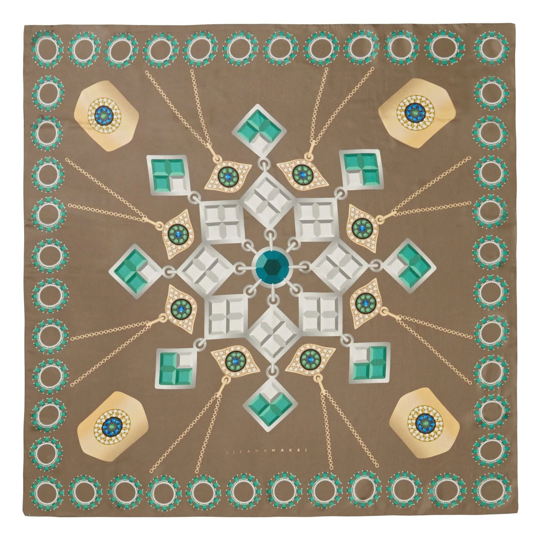 Athena Silk Scarf - IM Accessories - Ileana Makri store