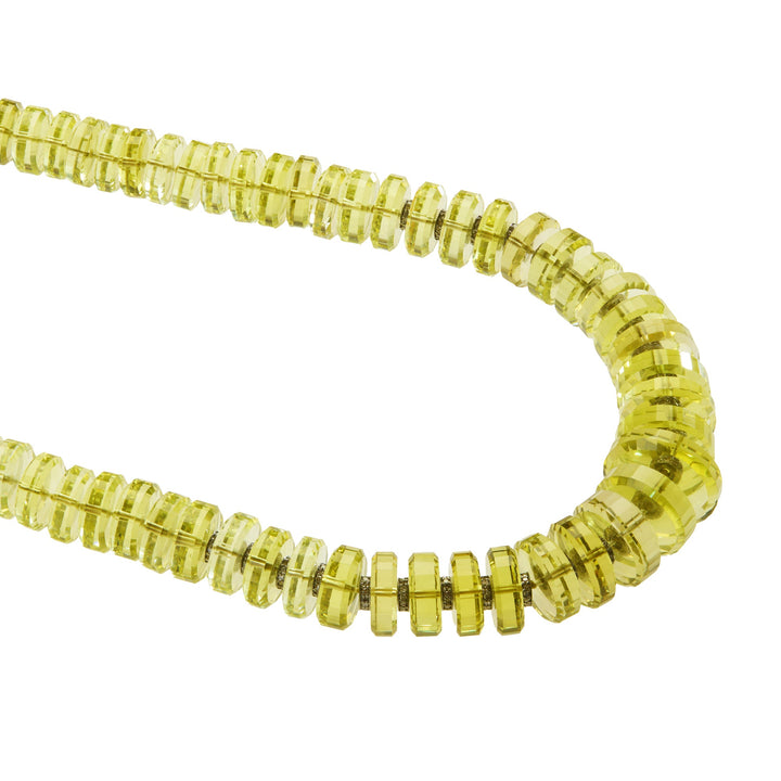 Aura Lemon Quartz Necklace - Crown - Ileana Makri