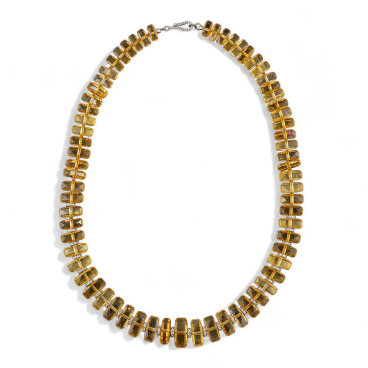 Aura Honey Quartz Necklace