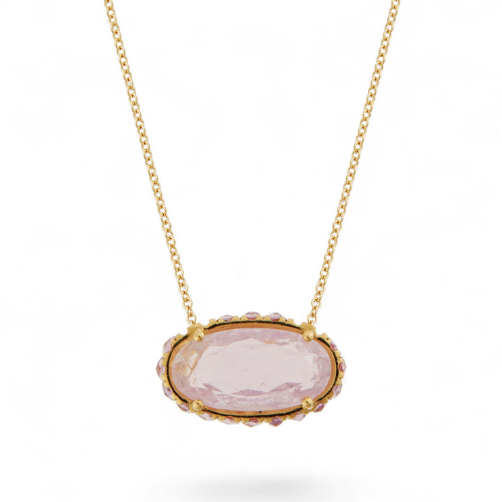 Aurora Blush Necklace - One of a Kind - Ileana Makri