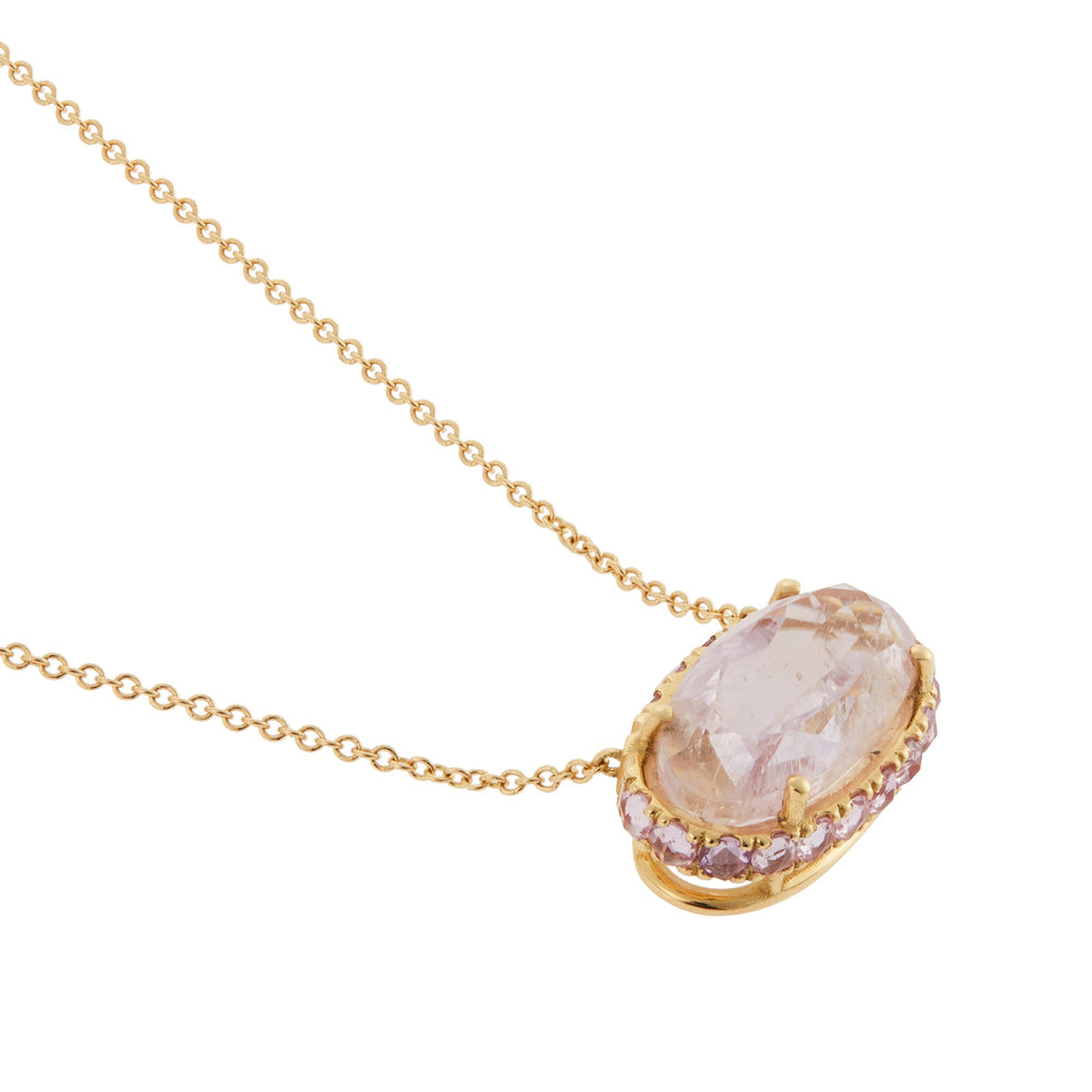 Aurora Blush Necklace - One of a Kind - Ileana Makri