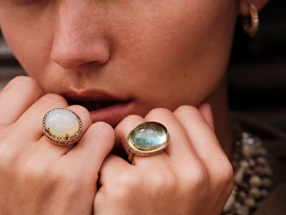 Aurora Tourmaline Ring - OAK - Archive - Ileana Makri