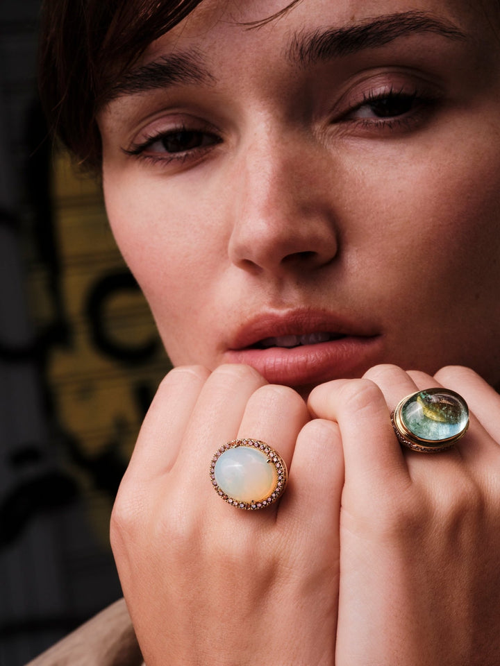 Aurora Tourmaline Ring - OAK - Archive - Ileana Makri