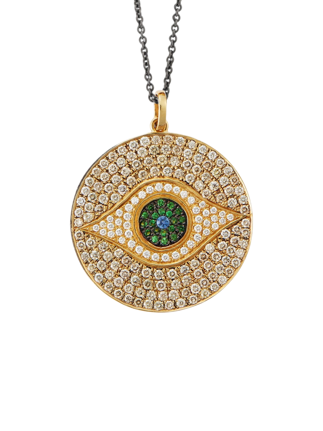 Awakening Pendant Champagne Glow - EVIL EYE - Ileana Makri